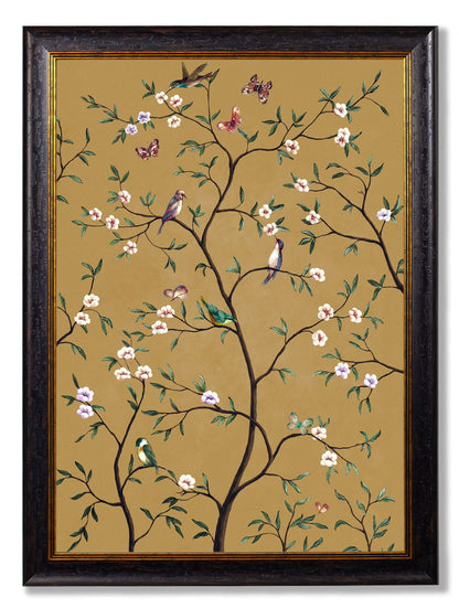Tree of Life Ochre Set of 2 styled view – Leya Buster Interiors