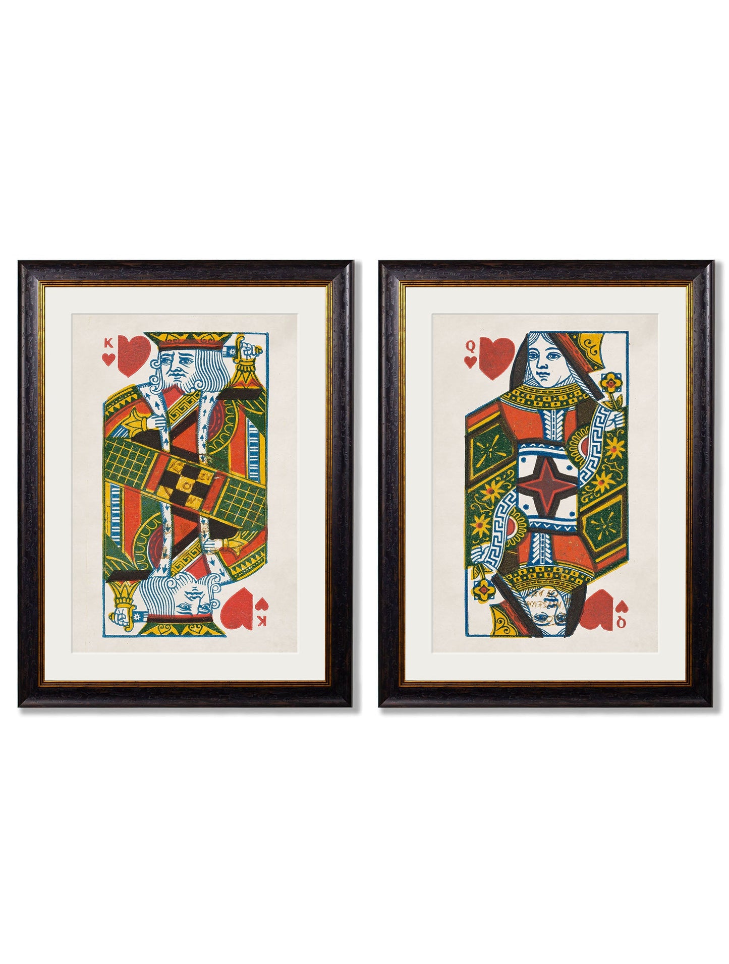 c1888 King & Queen of Hearts detail – Leya Buster Interiors