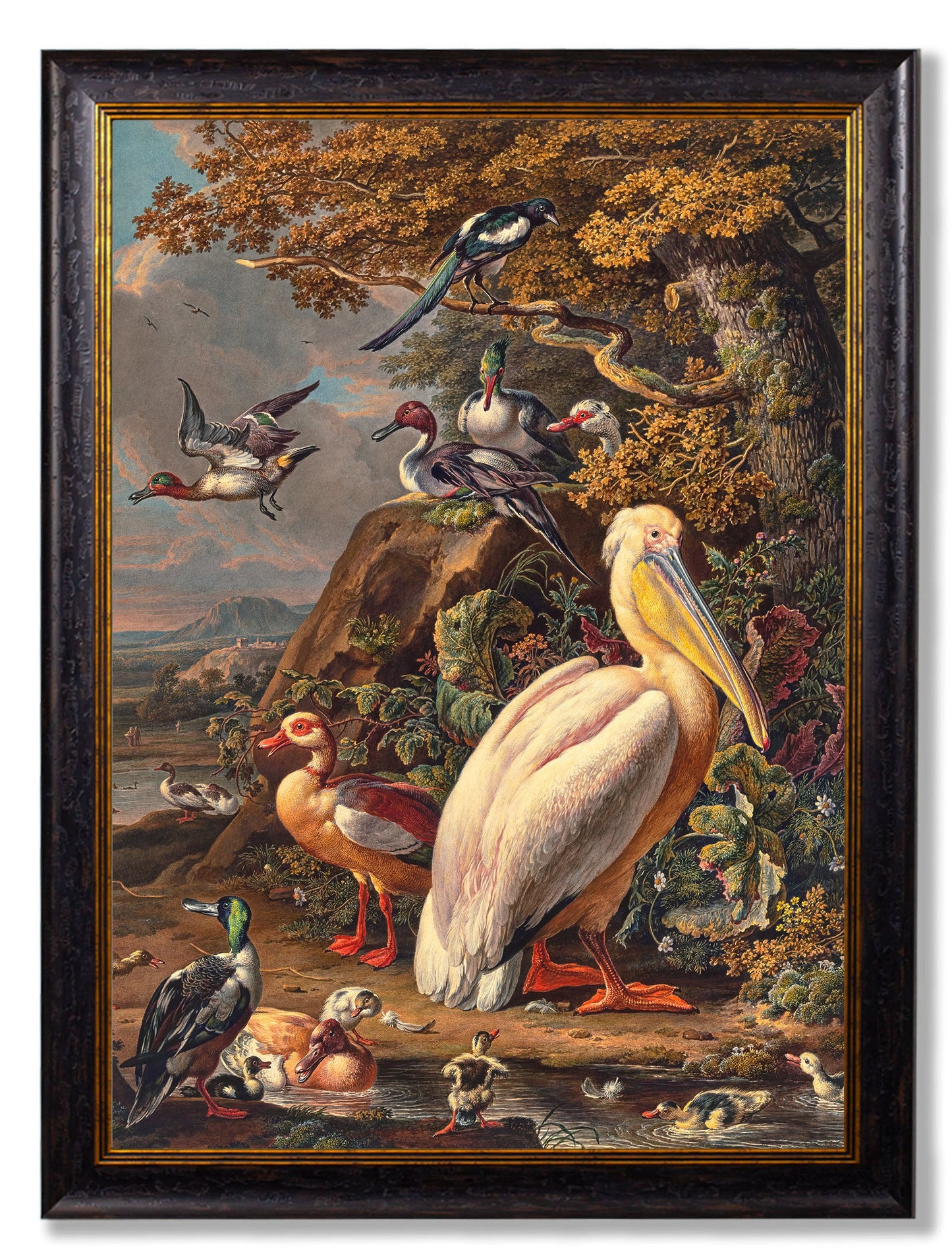 c.1683 Pelican Painting styled view – Leya Buster Interiors