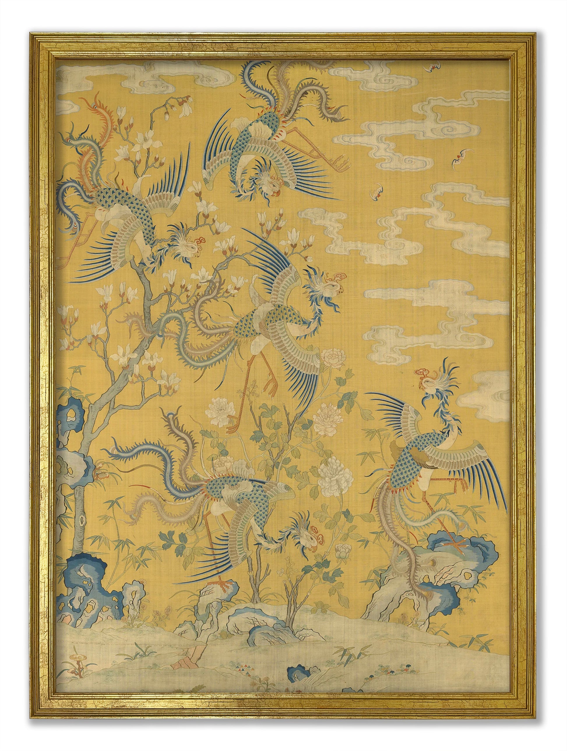 Phoenixes in a Garden Set of 2 styled view – Leya Buster Interiors
