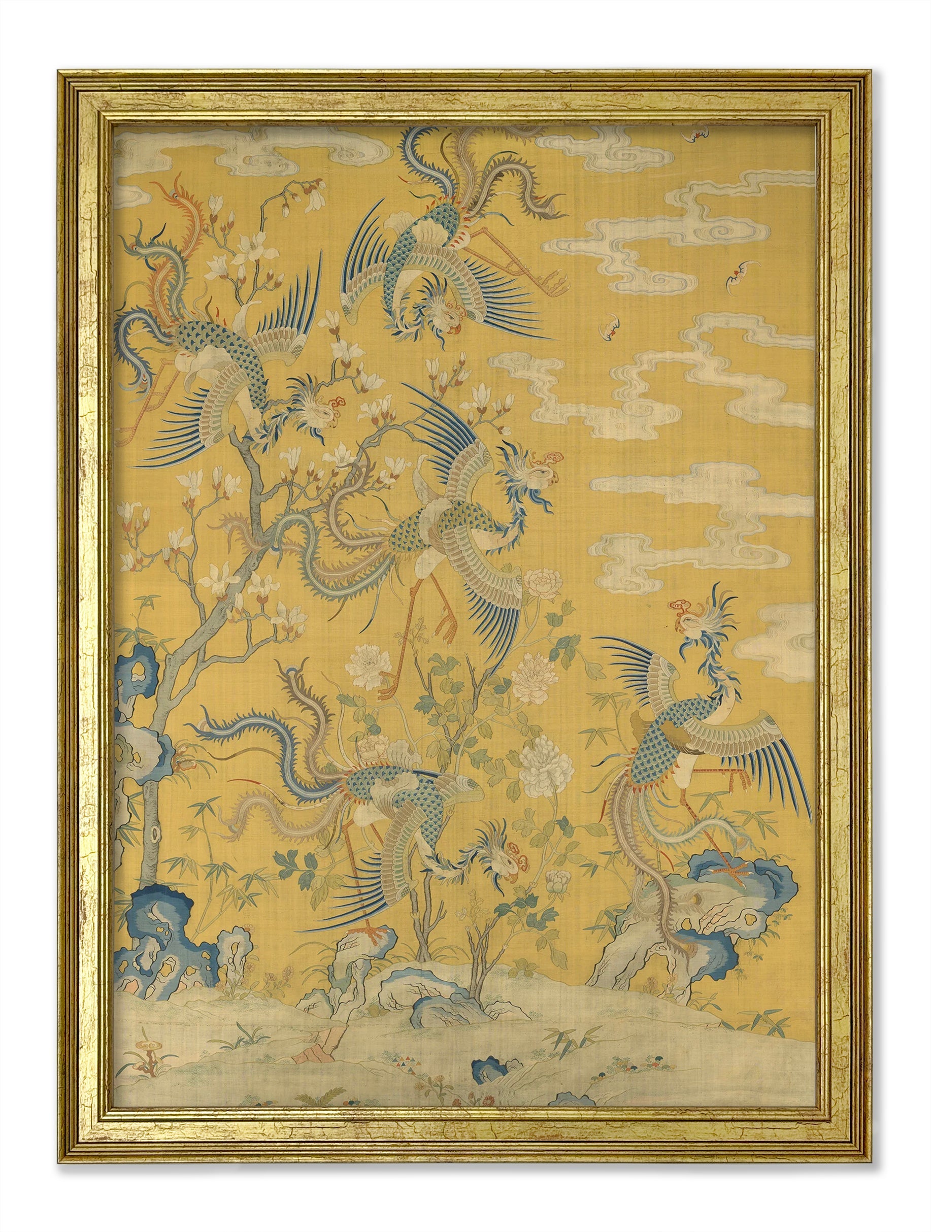 Phoenixes in a Garden Set of 2 styled view – Leya Buster Interiors