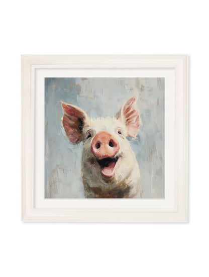The Giggly Pig – Cream Hurstwood Square Frame detail – Leya Buster Interiors