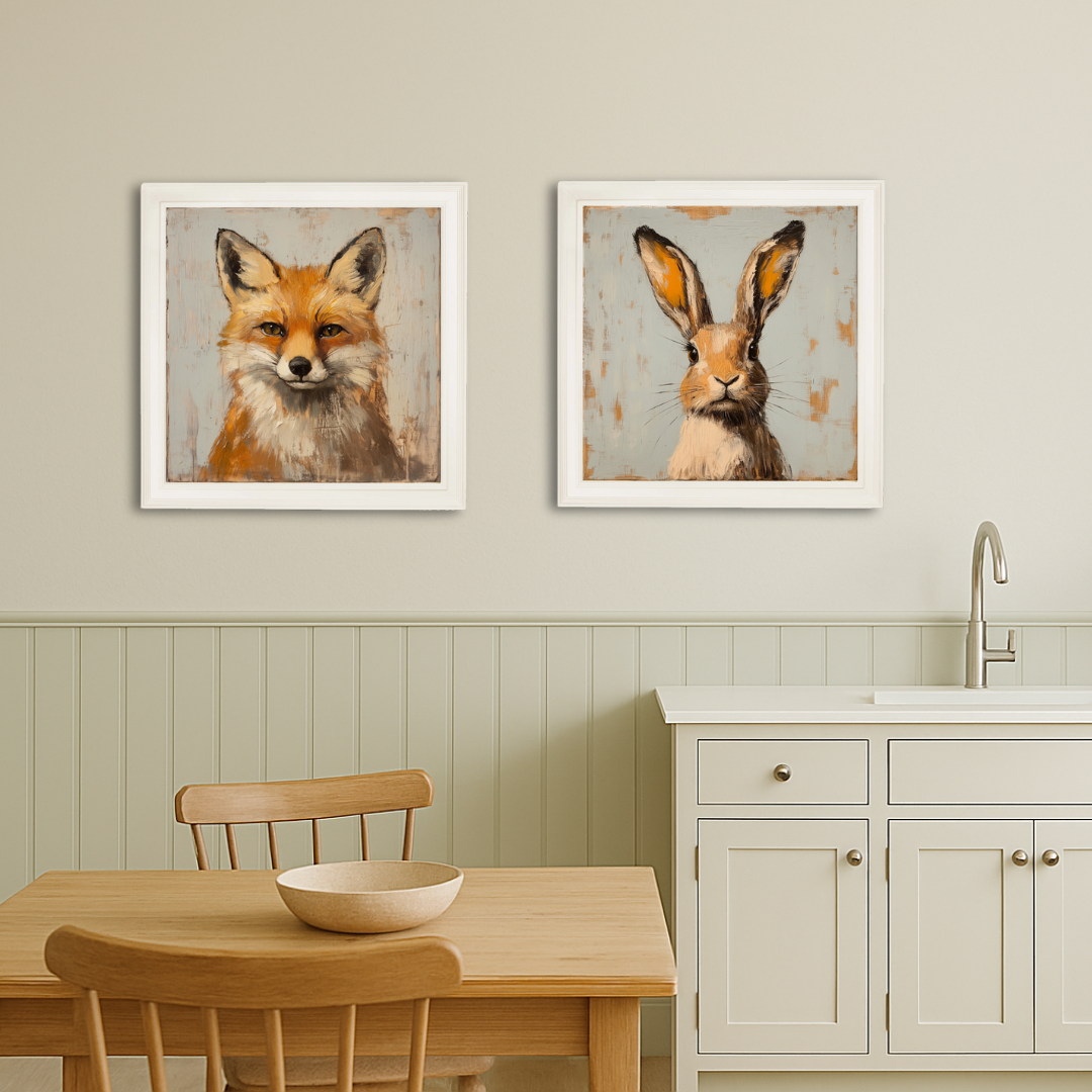 The Fox & The Hare Square styled view – Leya Buster Interiors