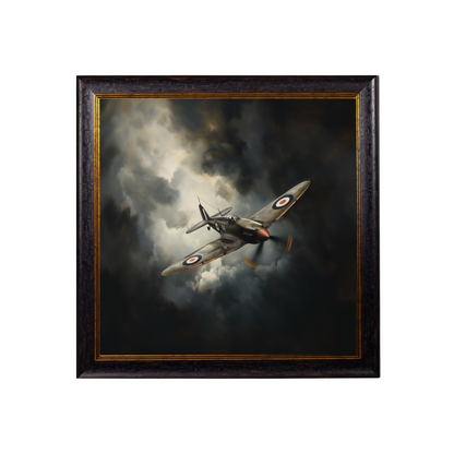 Fighter Jets Oxford Square Frame styled view – Leya Buster Interiors