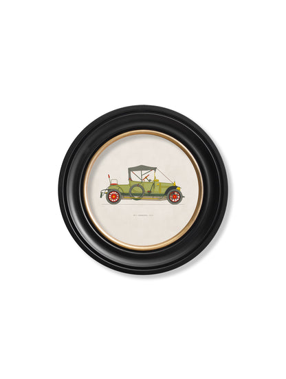 1912 VERMOREL 12/16 in Round Frame styled view – Leya Buster Interiors
