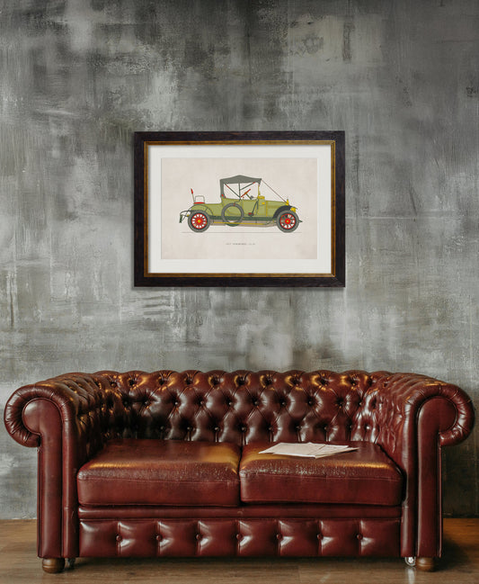 1912 VERMOREL 12/16 – framed wall art at Leya Buster Interiors