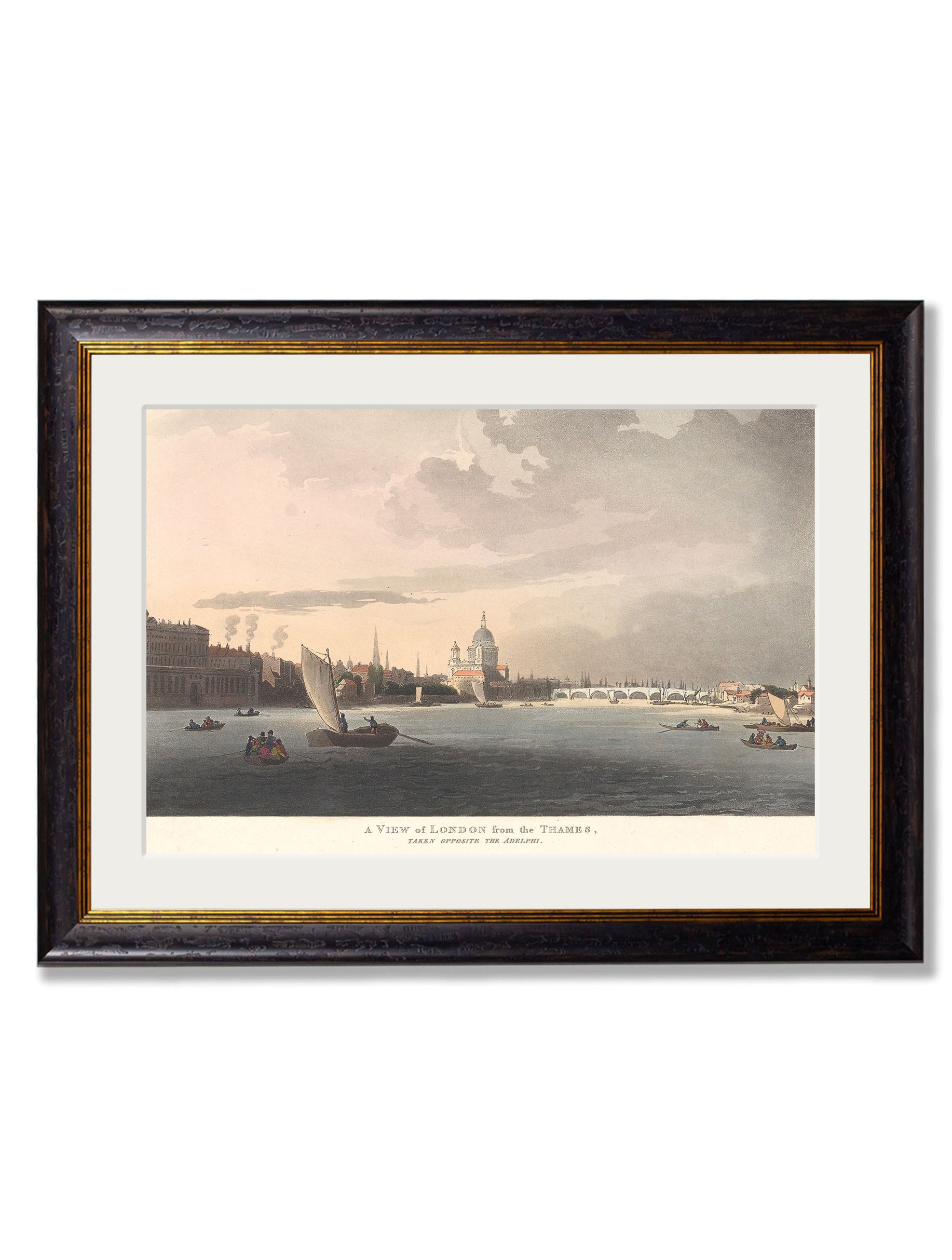c.1808 View of London from the Thames detail – Leya Buster Interiors