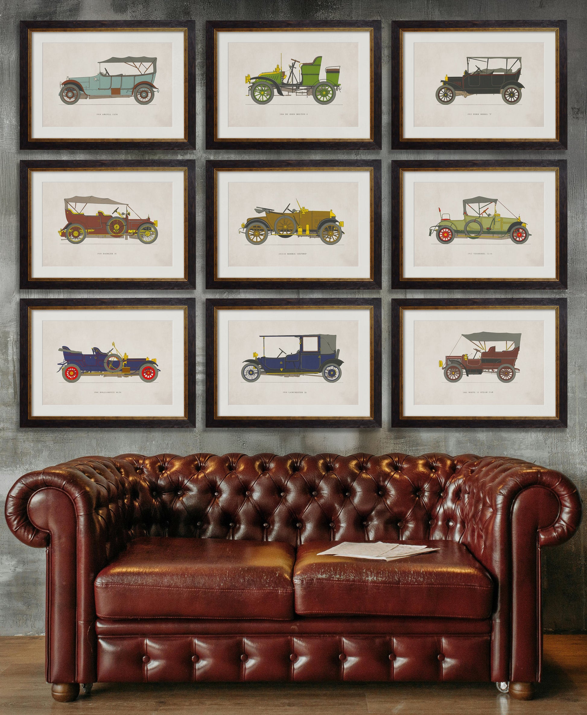 1915 FORD MODEL 'T' styled view – Leya Buster Interiors