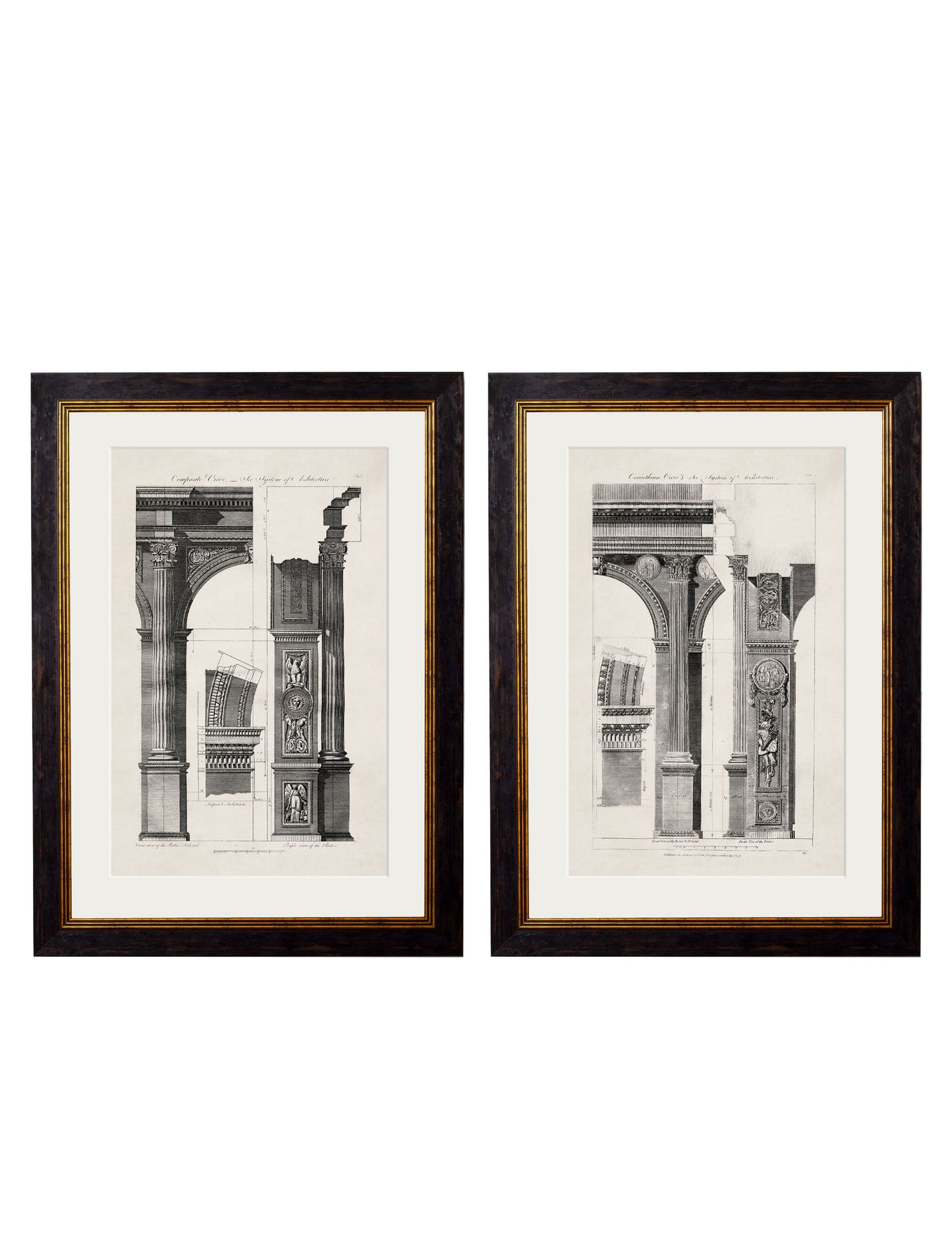 c.1796 Architectural Studies of Arches detail – Leya Buster Interiors