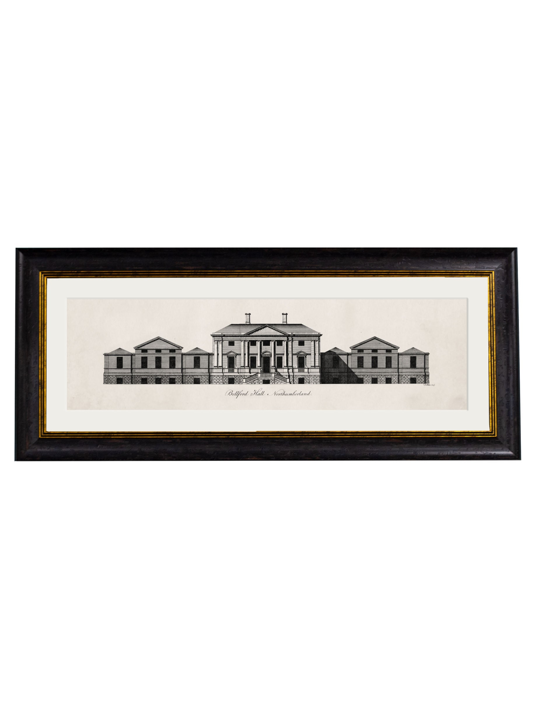 c.1737 Architectural Elevations of Stately Homes styled view – Leya Buster Interiors