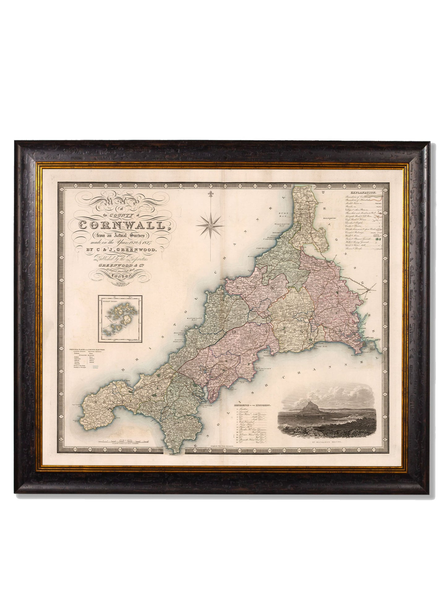 c.1830 County Maps of England styled view – Leya Buster Interiors