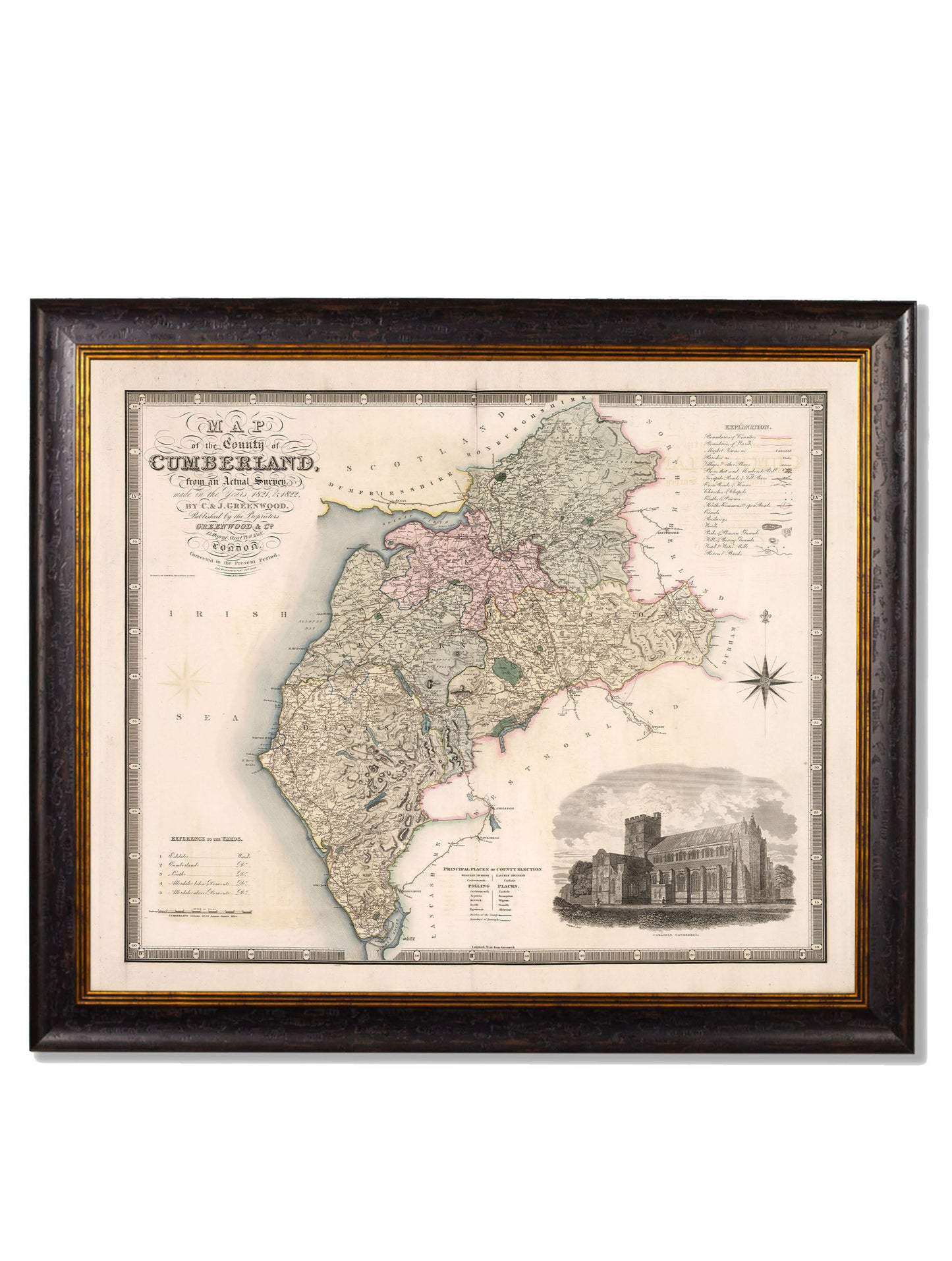 c.1830 County Maps of England styled view – Leya Buster Interiors