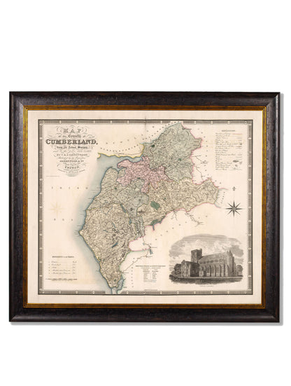 c.1830 County Maps of England styled view – Leya Buster Interiors