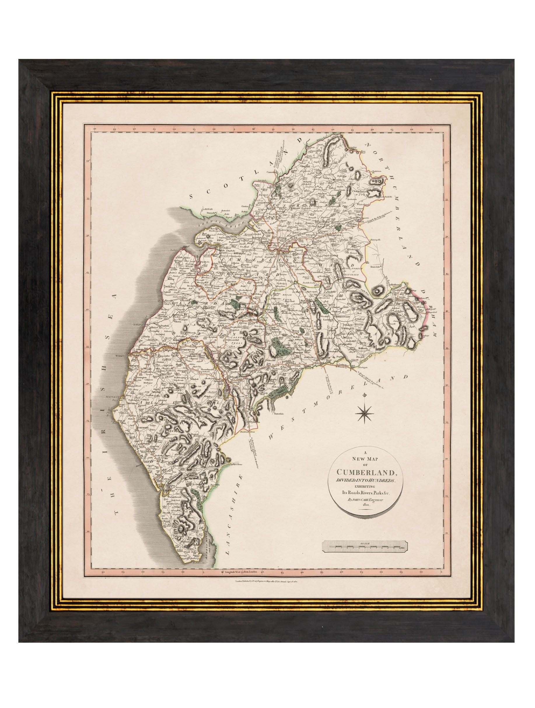 c.1806 County Maps of England styled view – Leya Buster Interiors
