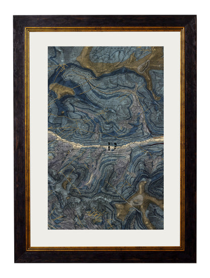 C.1850 British Geology Maps styled view – Leya Buster Interiors