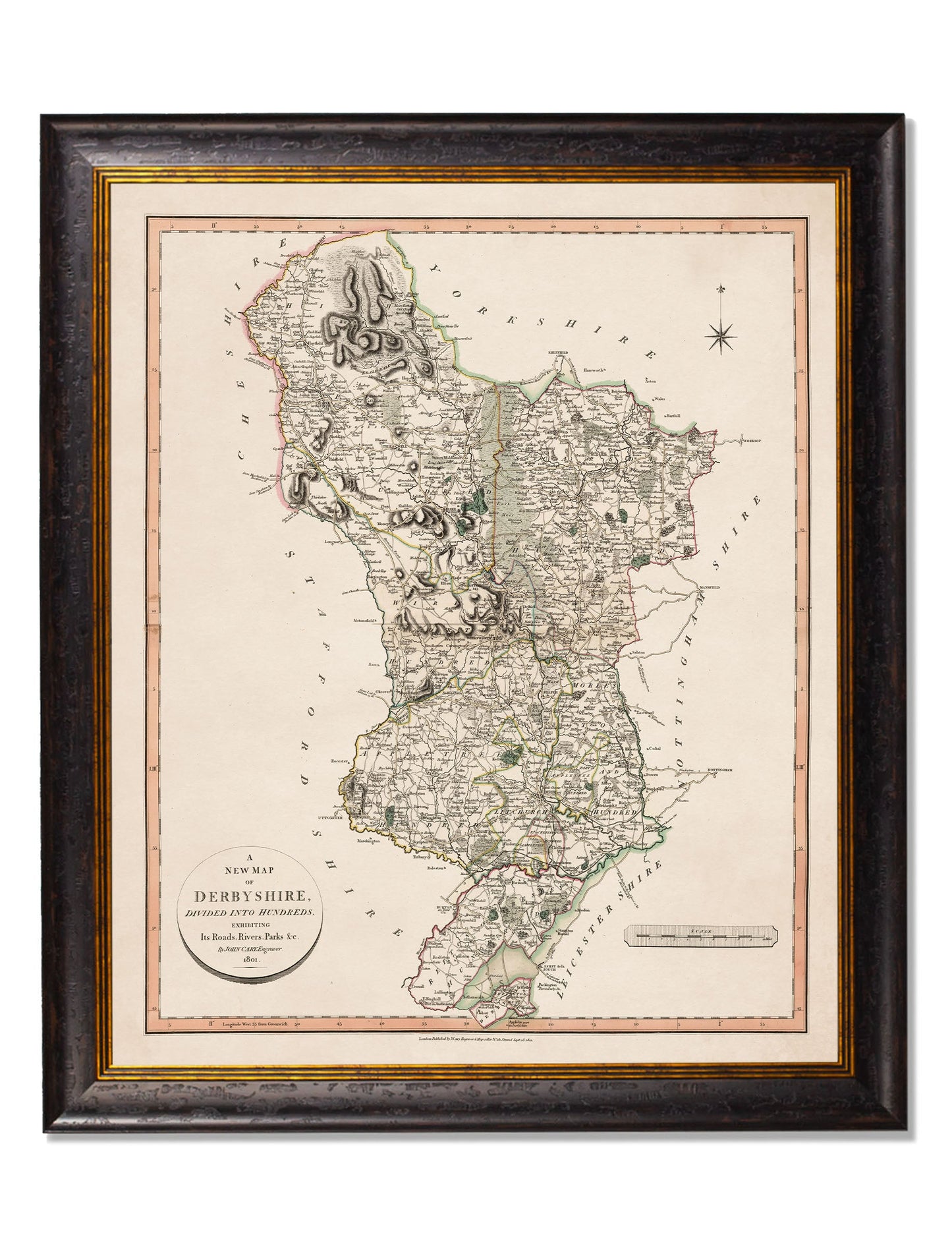 c.1806 County Maps of England styled view – Leya Buster Interiors