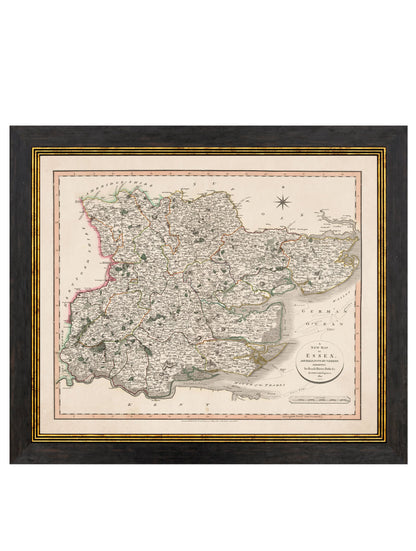 c.1806 County Maps of England styled view – Leya Buster Interiors
