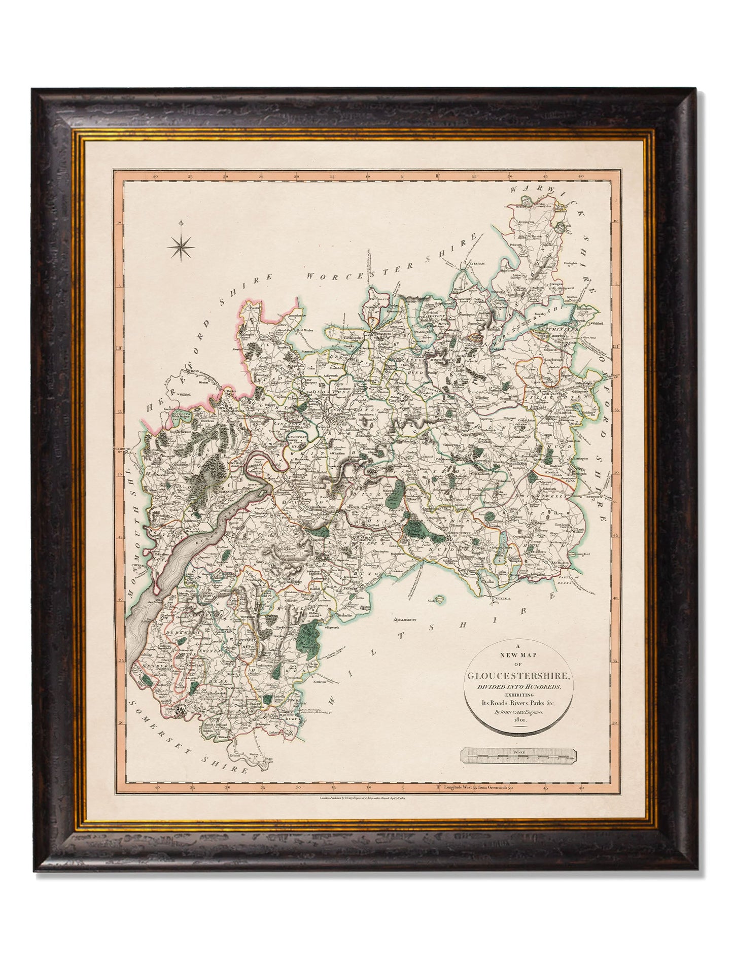 c.1806 County Maps of England styled view – Leya Buster Interiors