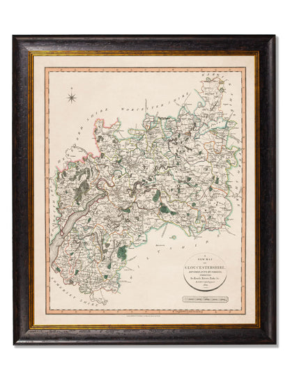 c.1806 County Maps of England styled view – Leya Buster Interiors
