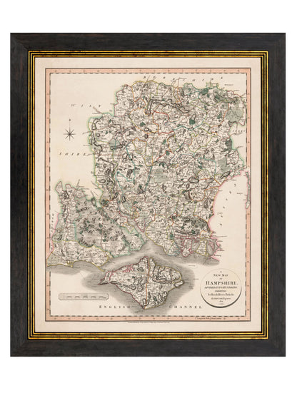 c.1806 County Maps of England styled view – Leya Buster Interiors