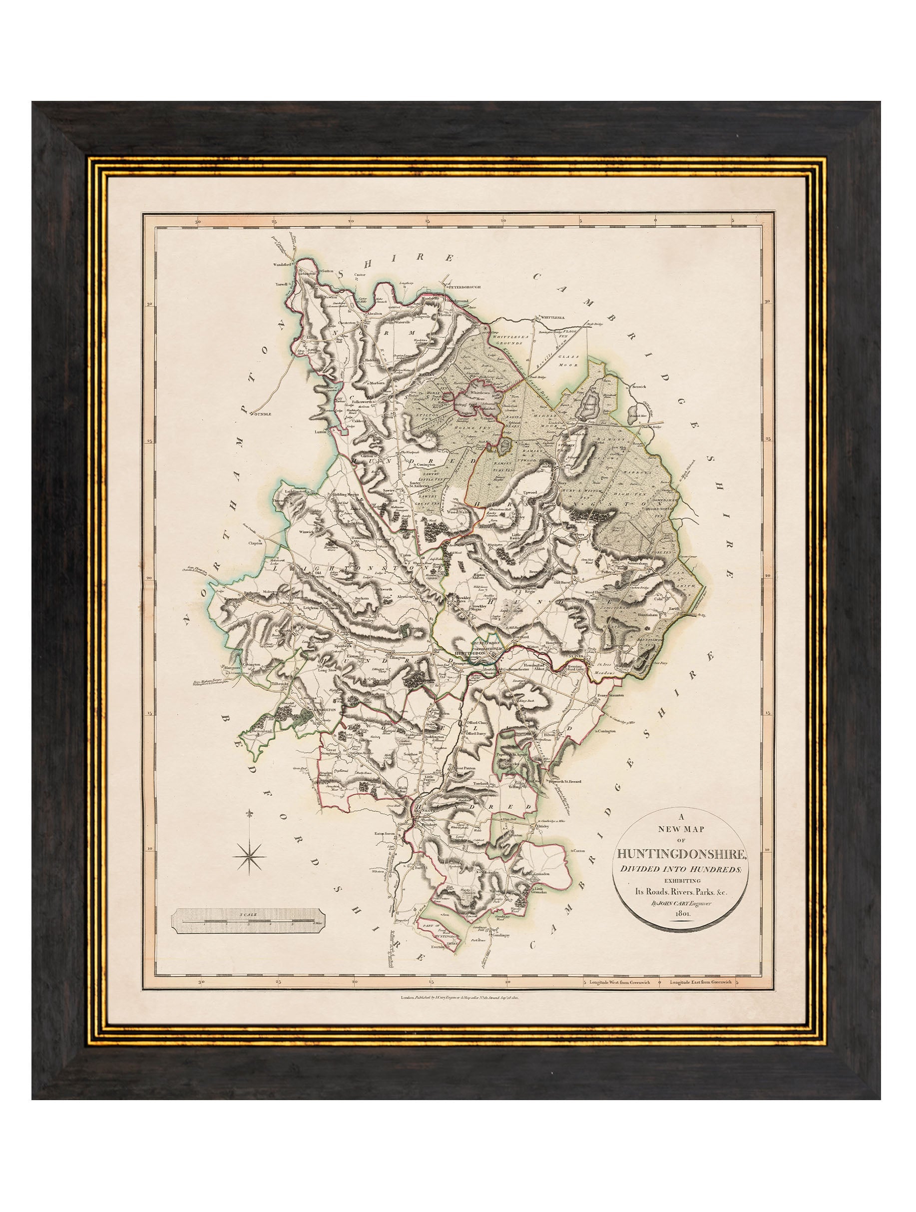 c.1806 County Maps of England styled view – Leya Buster Interiors