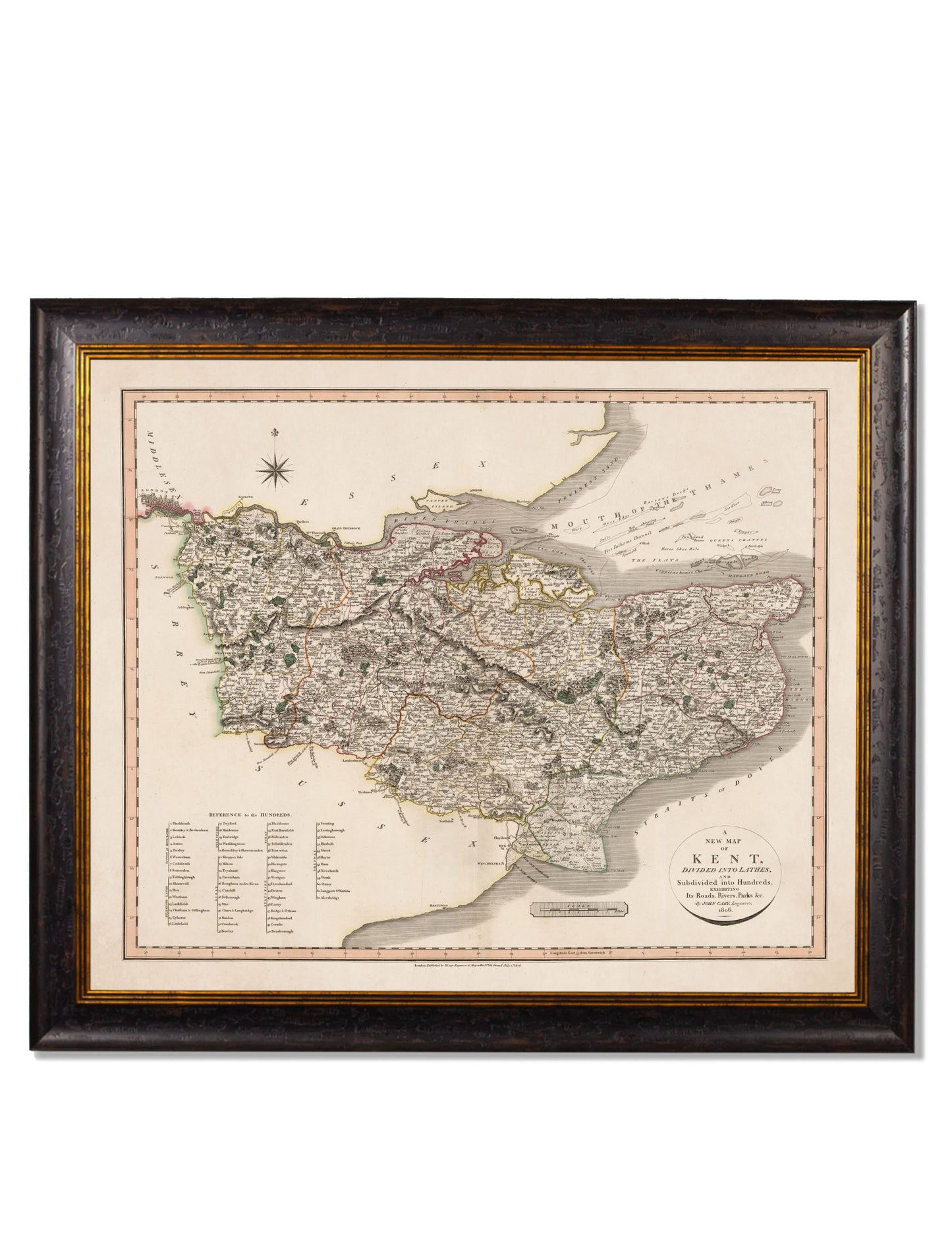 c.1806 County Maps of England styled view – Leya Buster Interiors