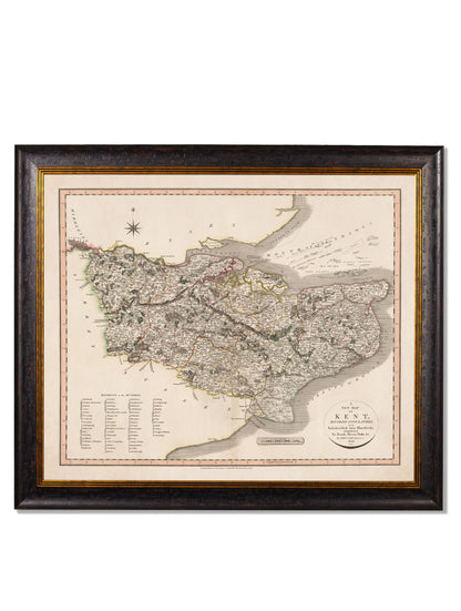 c.1806 County Maps of England styled view – Leya Buster Interiors