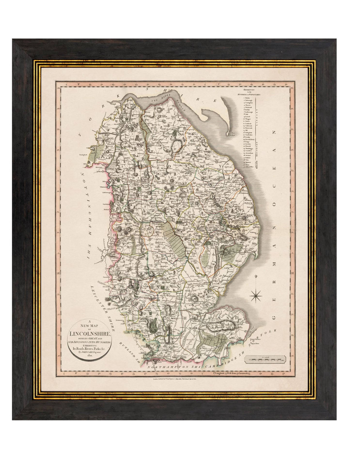 c.1806 County Maps of England styled view – Leya Buster Interiors