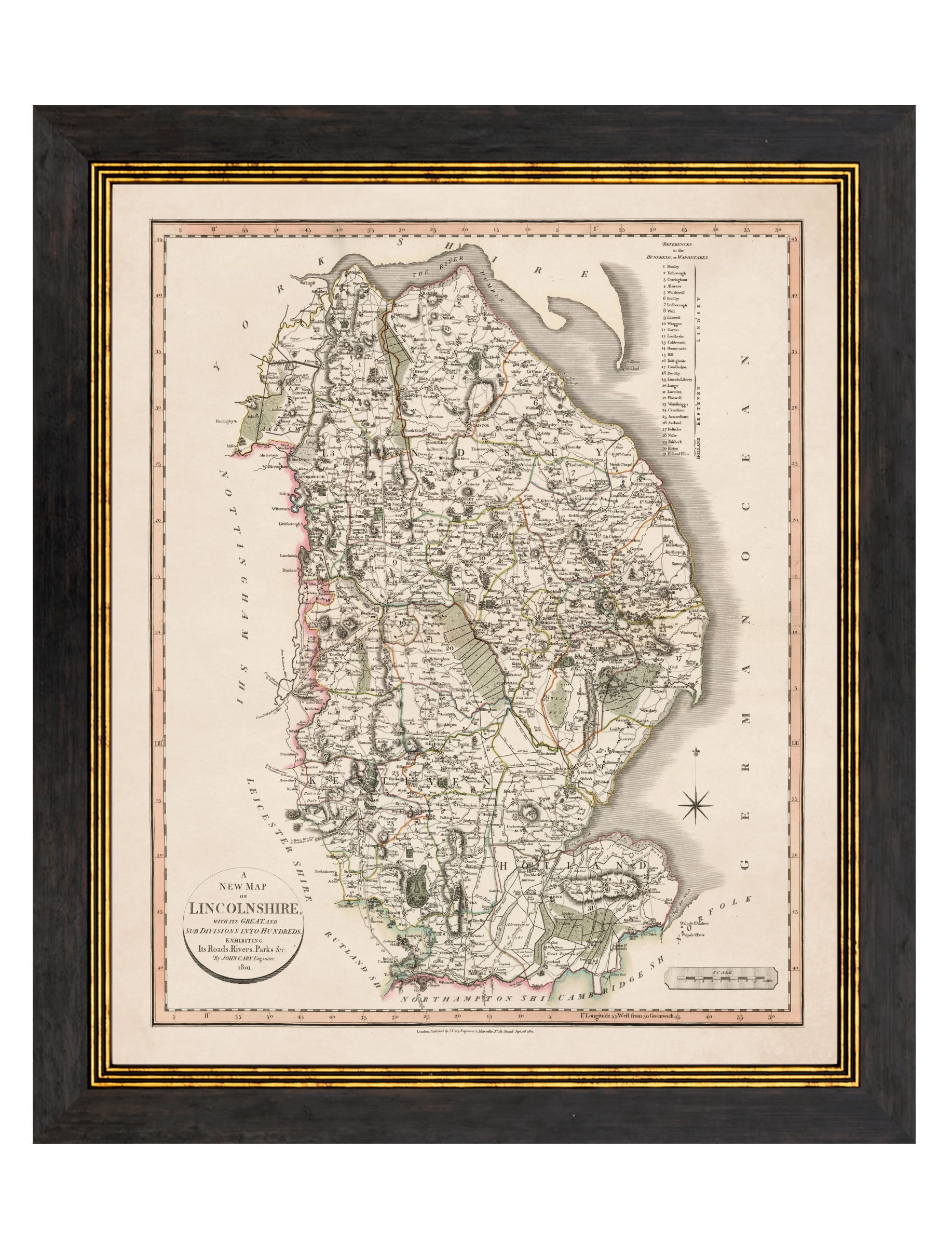 c.1806 County Maps of England styled view – Leya Buster Interiors