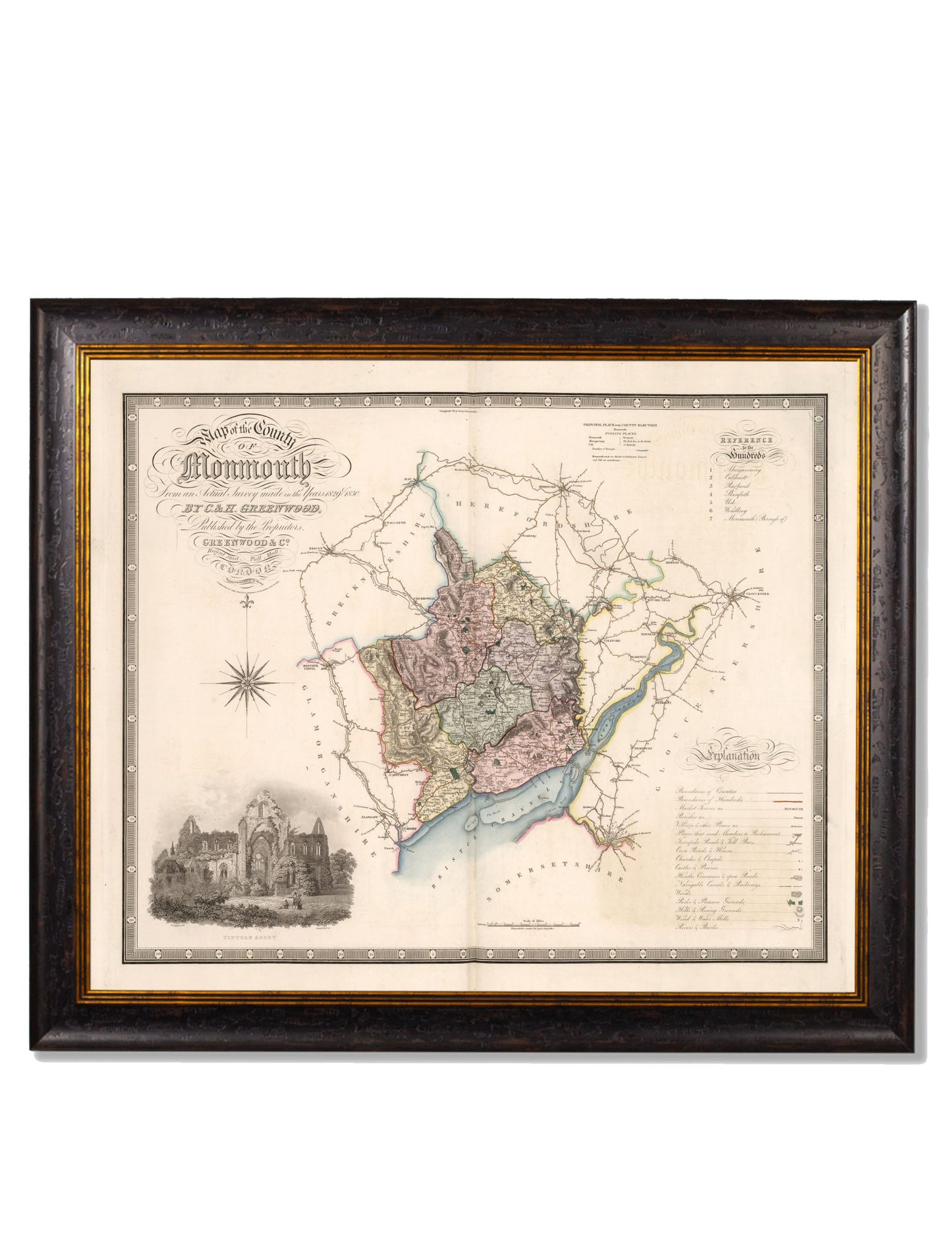 c.1830 County Maps of England styled view – Leya Buster Interiors