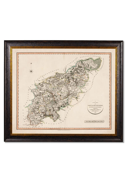 c.1806 County Maps of England styled view – Leya Buster Interiors