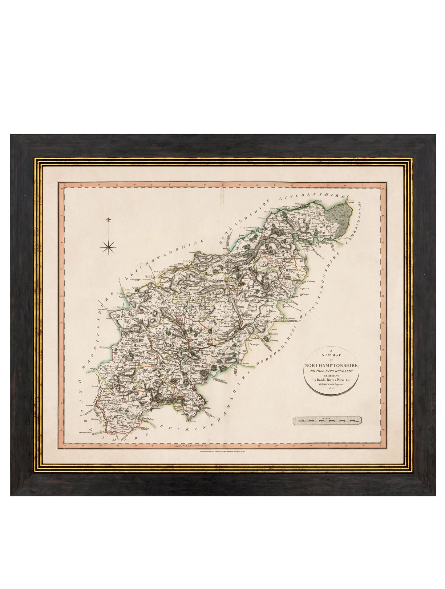c.1806 County Maps of England styled view – Leya Buster Interiors
