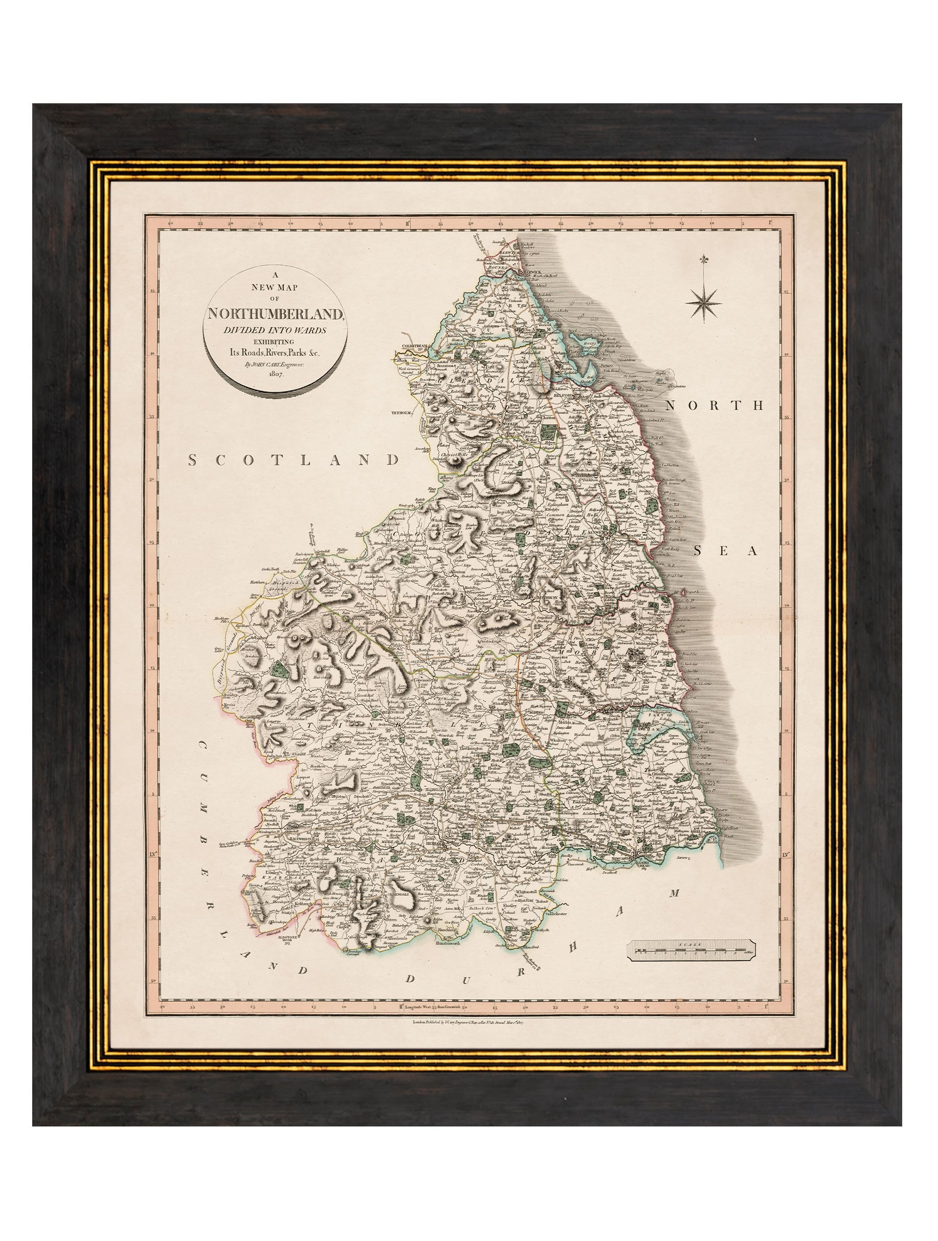 c.1806 County Maps of England styled view – Leya Buster Interiors