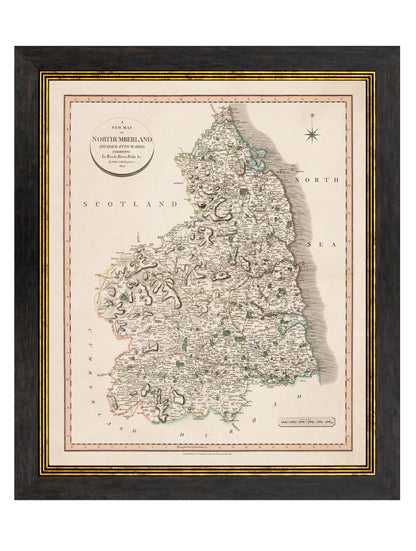 c.1806 County Maps of England styled view – Leya Buster Interiors