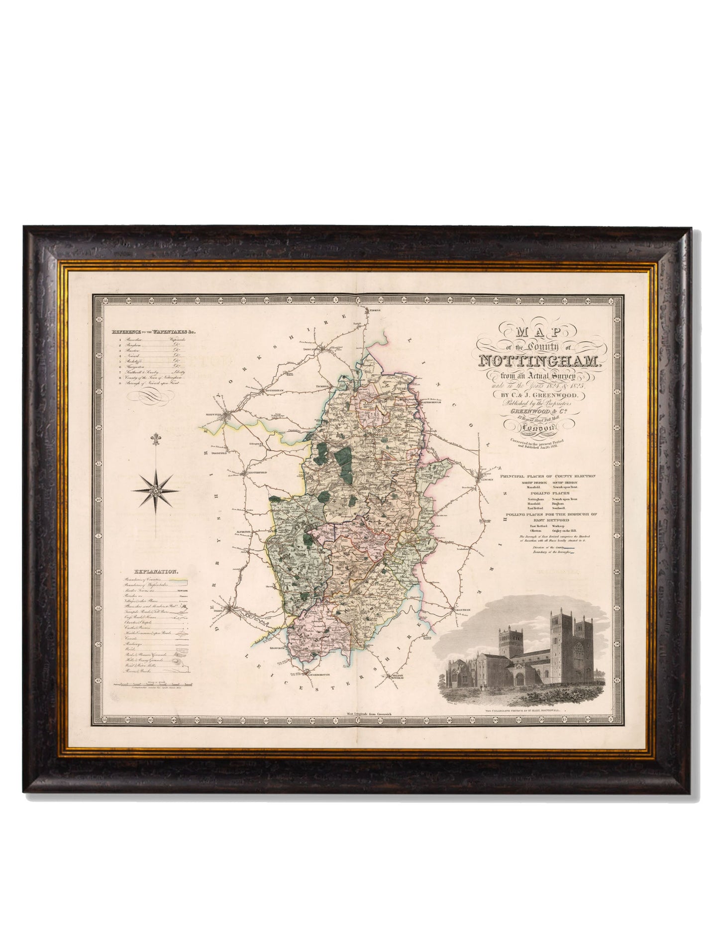 c.1830 County Maps of England styled view – Leya Buster Interiors