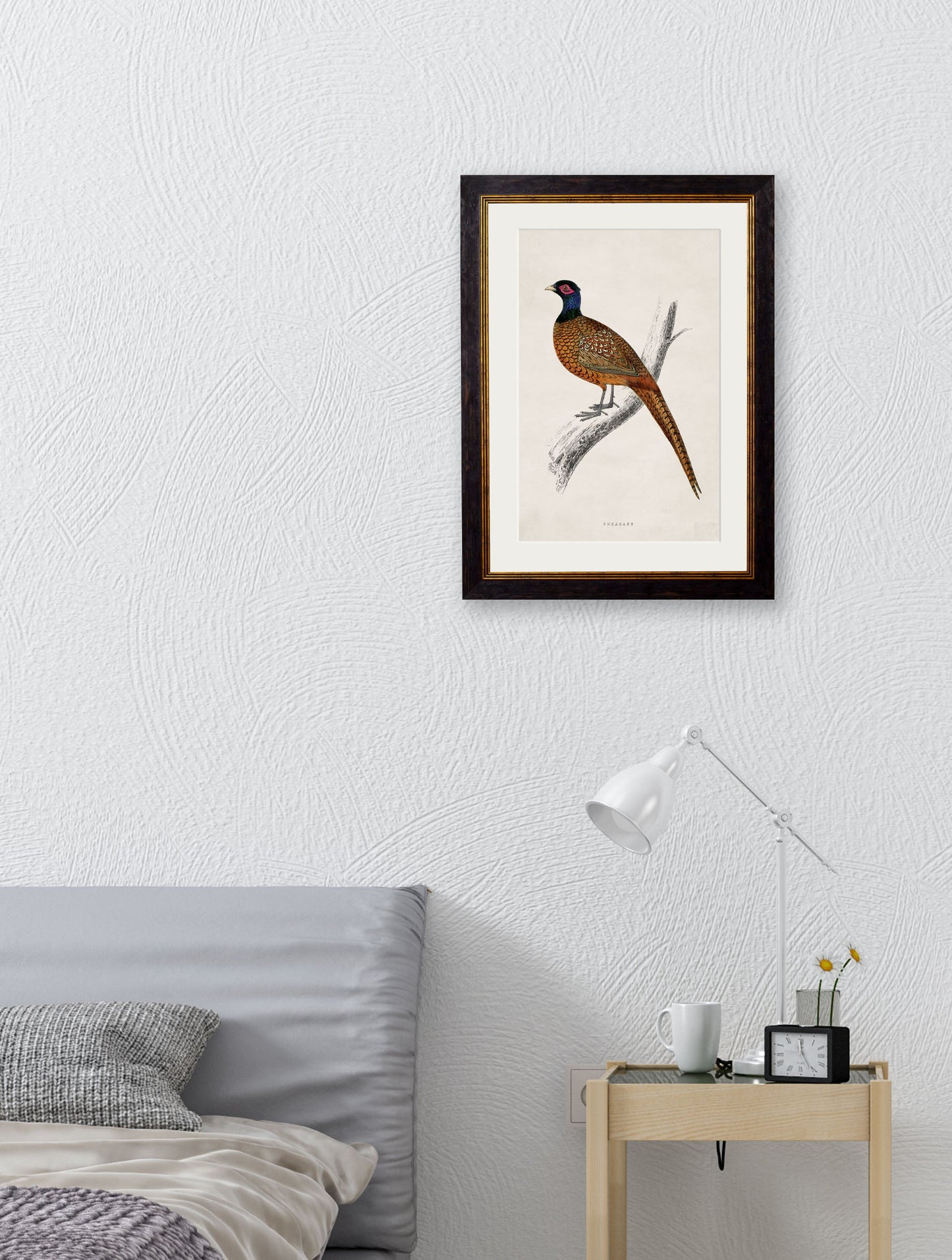 c.1850's Pheasant – framed wall art at Leya Buster Interiors