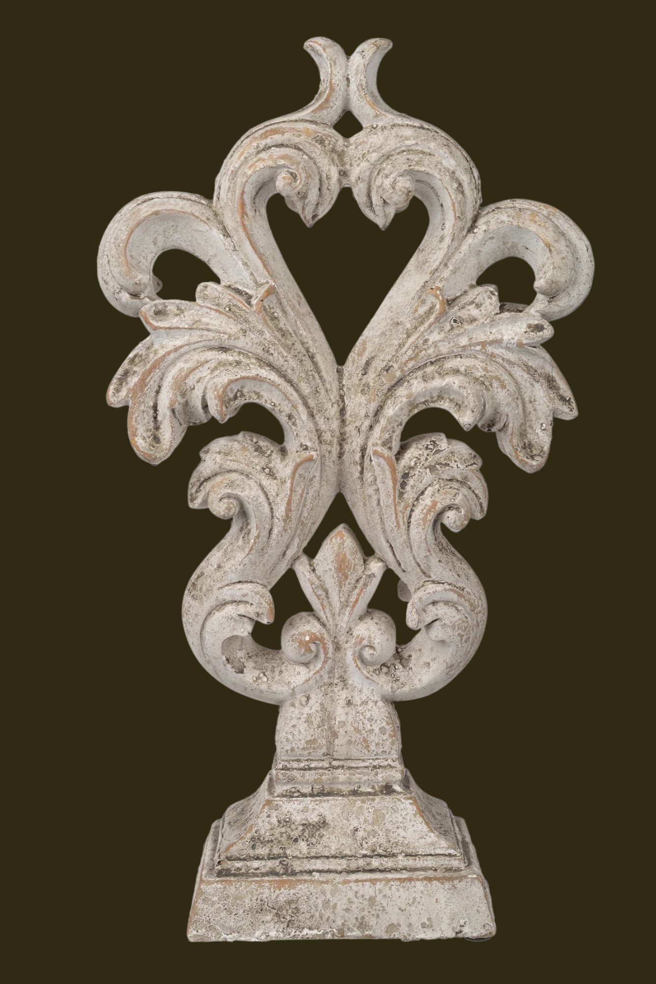 Roman Ornate Decorative Finial styled view – Leya Buster Interiors