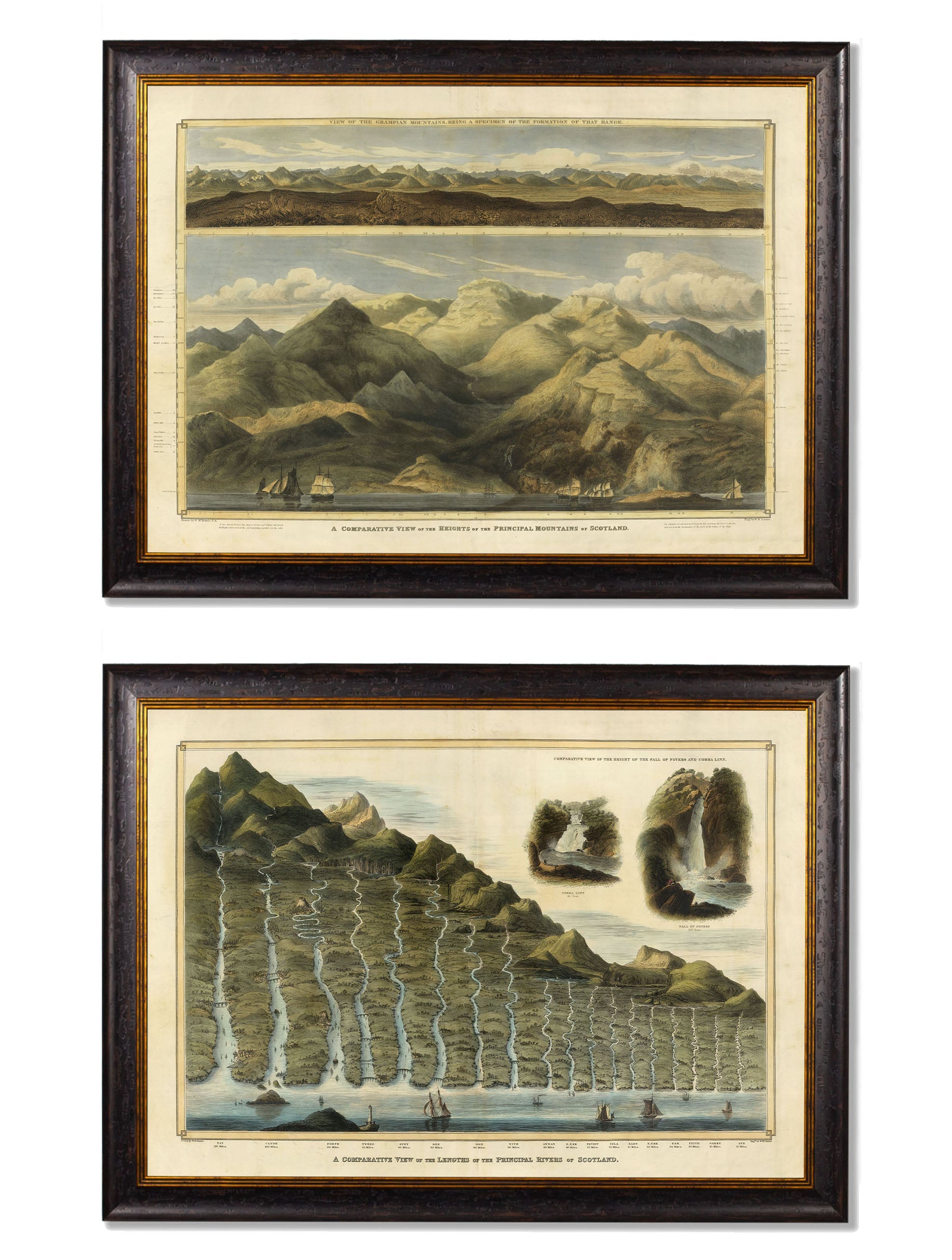 c.1832 Scottish Rivers and Mountains detail – Leya Buster Interiors