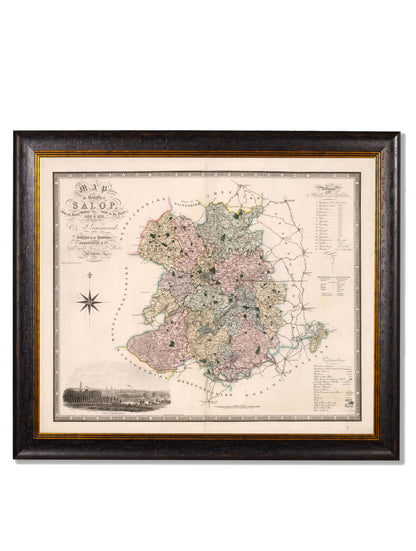 c.1830 County Maps of England styled view – Leya Buster Interiors