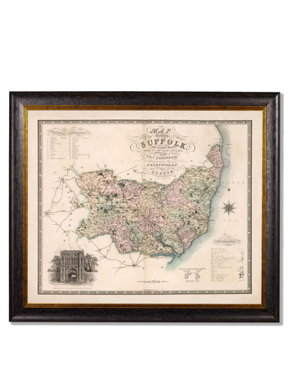 c.1830 County Maps of England styled view – Leya Buster Interiors