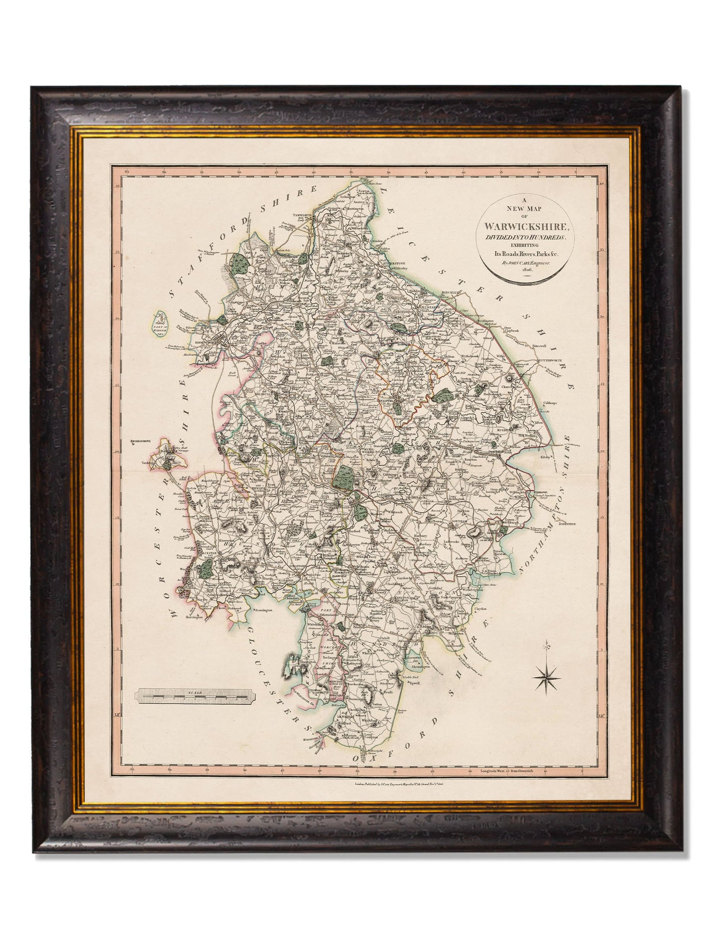 c.1806 County Maps of England styled view – Leya Buster Interiors