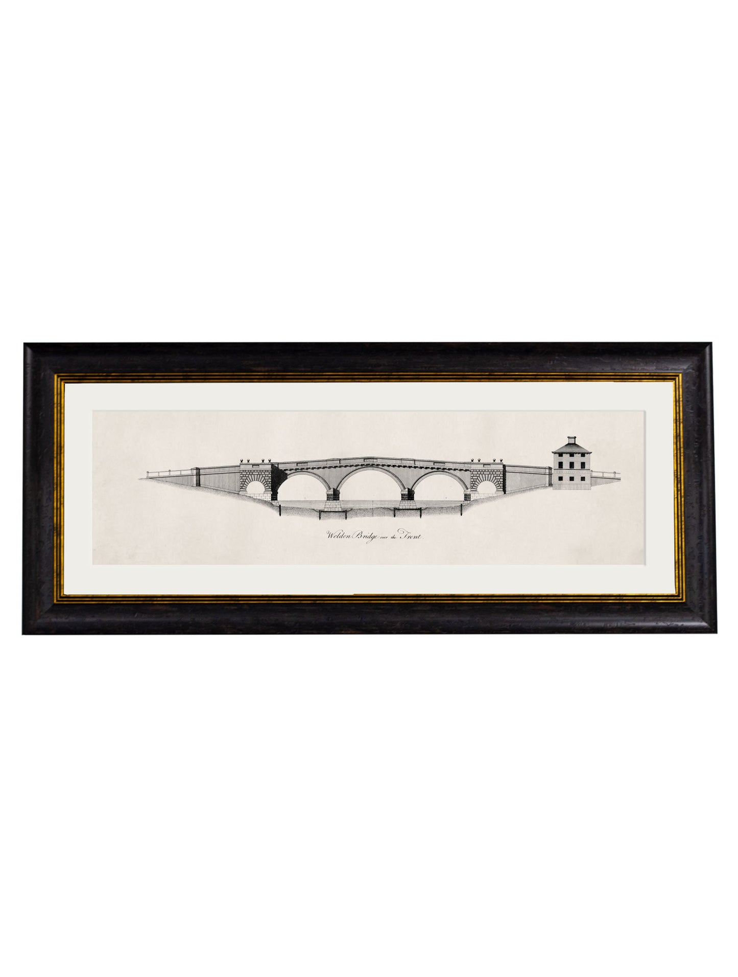 c.1700's Architectural Elevations of Bridges styled view – Leya Buster Interiors