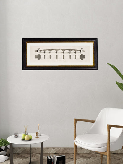 c.1756 Architectural Elevations of Bridges styled view – Leya Buster Interiors