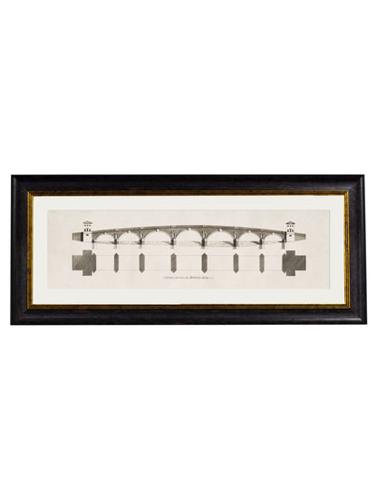 c.1756 Architectural Elevations of Bridges styled view – Leya Buster Interiors