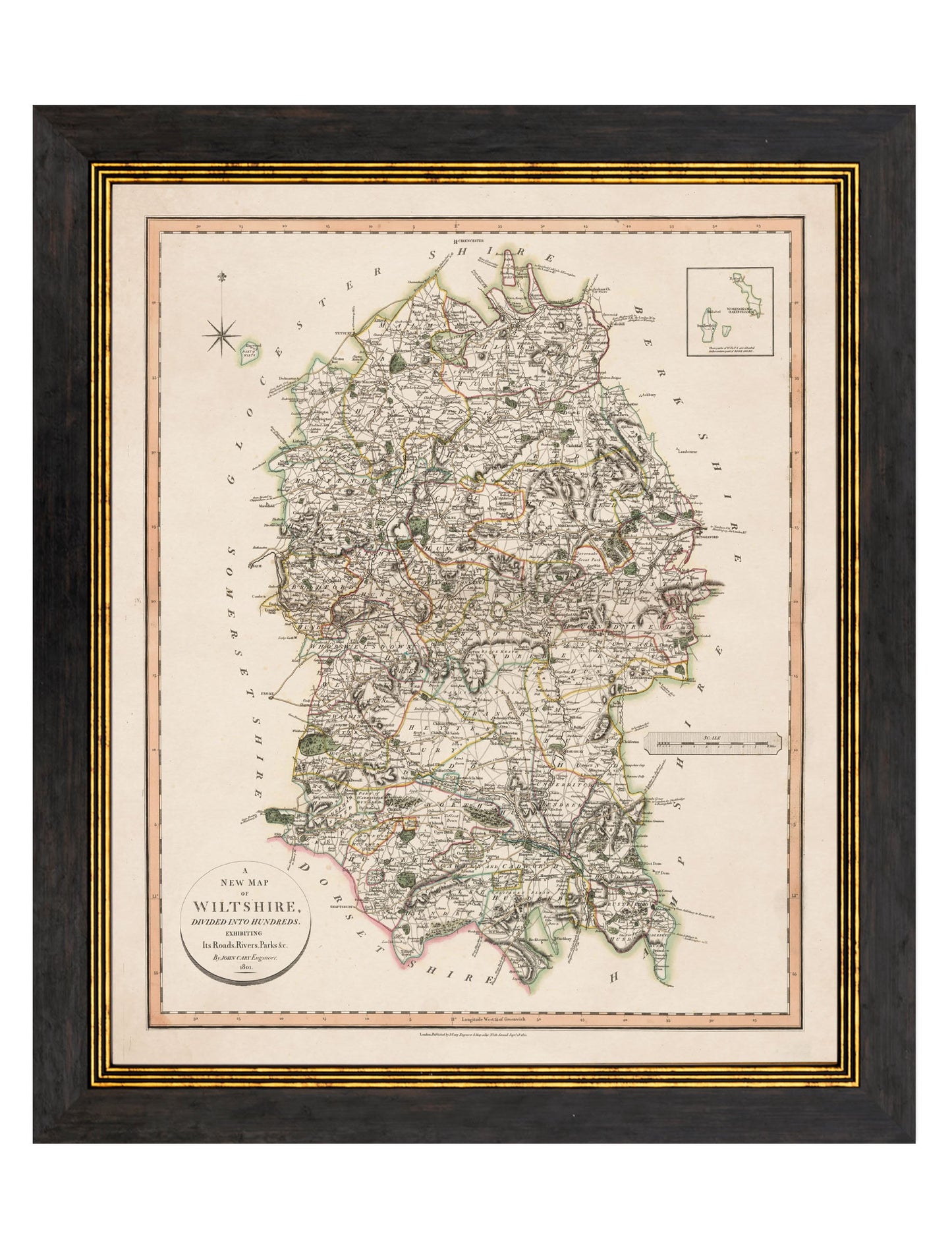 c.1806 County Maps of England styled view – Leya Buster Interiors