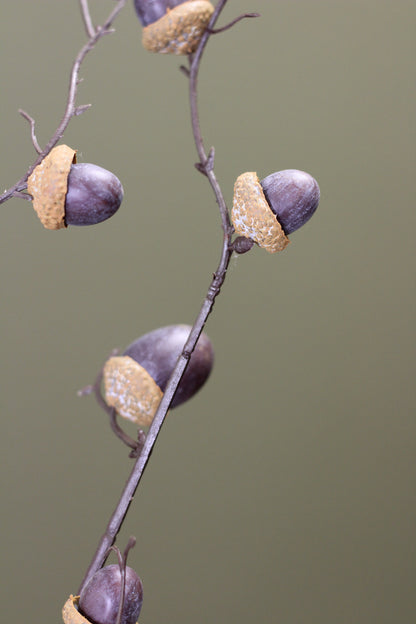 Woodland Acorn Branch – Brown styled for an autumn floral arrangement