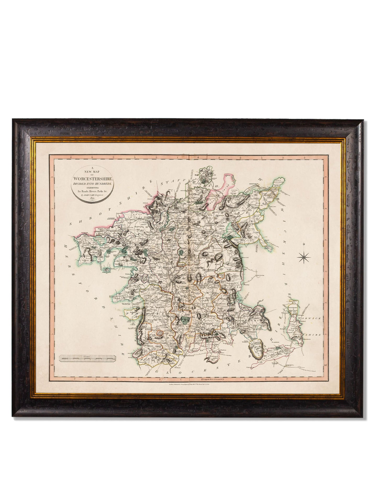 c.1806 County Maps of England styled view – Leya Buster Interiors