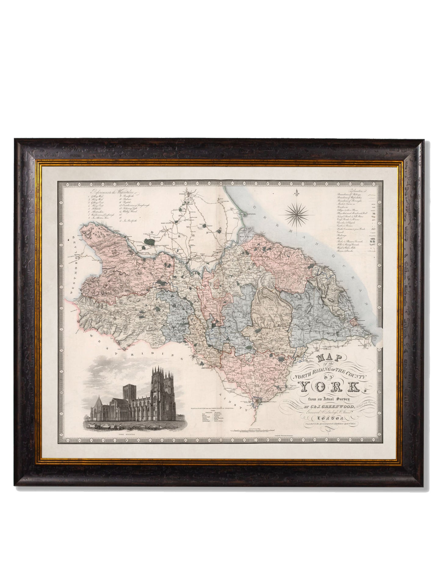 c.1830 County Maps of England styled view – Leya Buster Interiors