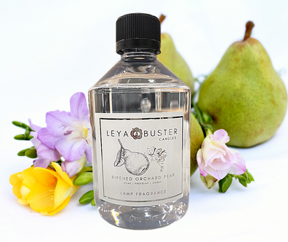 Ripened Orchard Pear Lamp Fragrance detail – Leya Buster Interiors